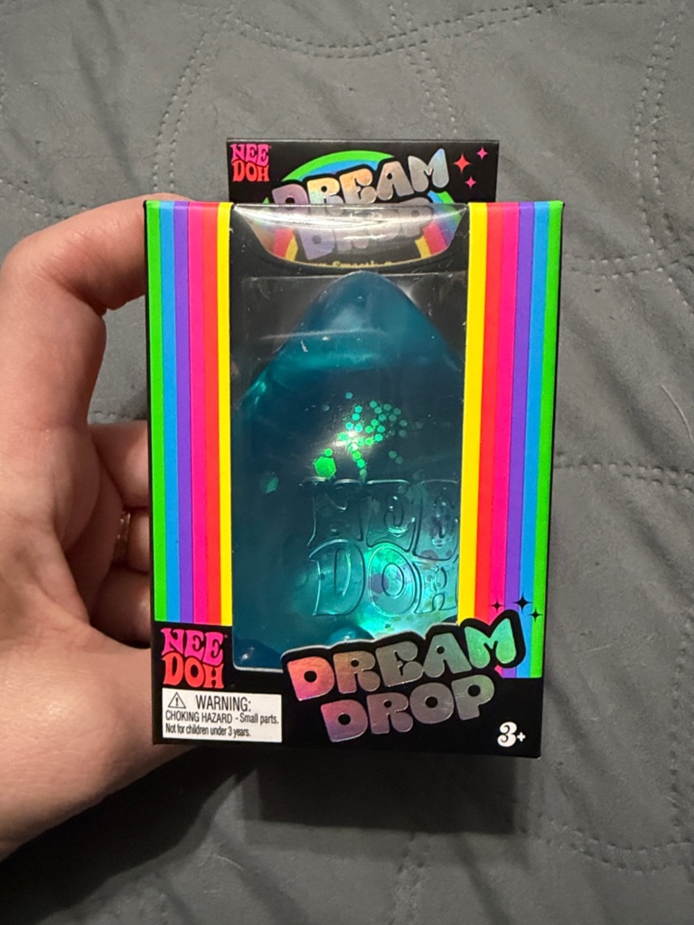 Dream Drop Teal Stress Toy